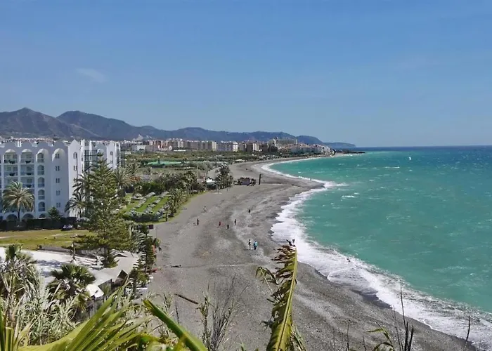 Дом отдыха Casa Rosi, Vistas Al Mar, Piscina Privada Y A/a Нерха