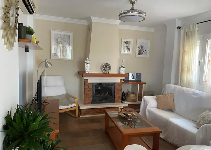 Casa Rosi, Vistas Al Mar, Piscina Privada Y A/a Нерха