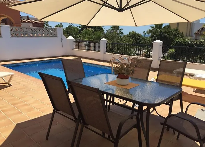 Villa Casa Rosi, Vistas Al Mar, Piscina Privada Y Aa * 内尔哈