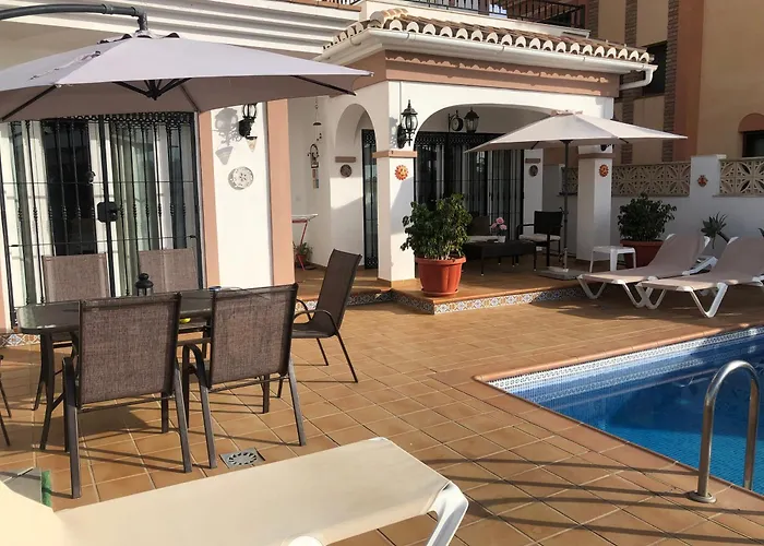 Villa Casa Rosi, Vistas Al Mar, Piscina Privada Y Aa 度假居 内尔哈