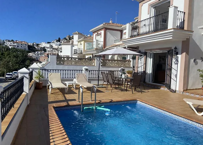 Casa Rosi, Vistas Al Mar, Piscina Privada Y A/a Дом отдыха Нерха