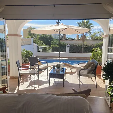 Casa Rosi, Vistas Al Mar, Piscina Privada Y A/a Nerja